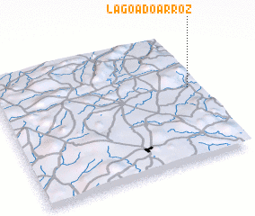 3d view of Lagoa do Arroz