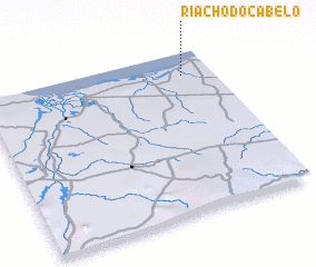 3d view of Riacho do Cabelo