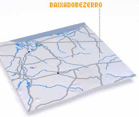 3d view of Baixa do Bezerro