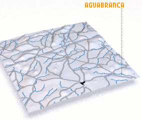 3d view of Água Branca