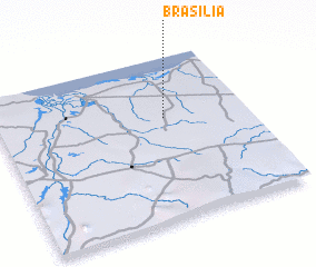 3d view of Brasília