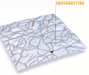 3d view of São Sebastião