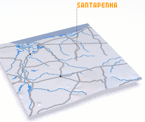 3d view of Santa Penha