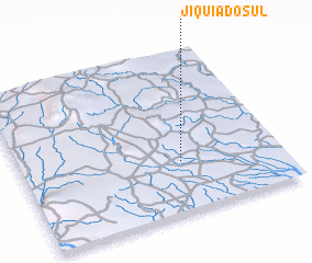 3d view of Jiquiá do Sul