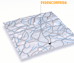 3d view of Pedra Comprida