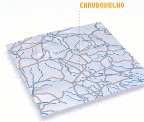 3d view of Canudo Velho