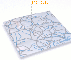 3d view of São Miguel