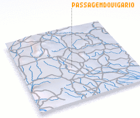 3d view of Passagem do Vigário