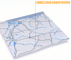 3d view of Cabeço de João Ferino