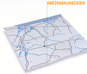 3d view of Várzea do Juàzeiro