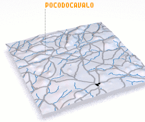 3d view of Poço do Cavalo