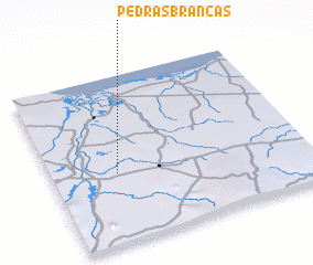 3d view of Pedras Brancas