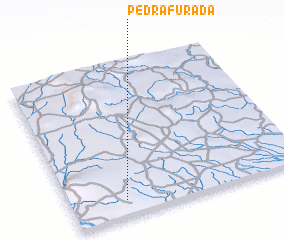 Pedra Furada (Brazil) map - nona.net