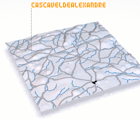 3d view of Cascavel de Alexandre
