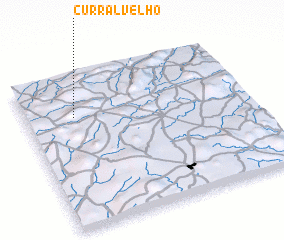 3d view of Curral Velho