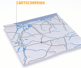 3d view of Canto Comprido