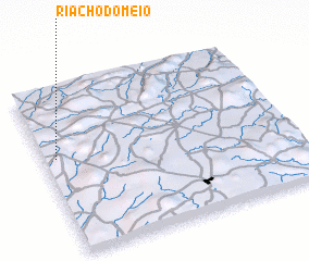 3d view of Riacho do Meio