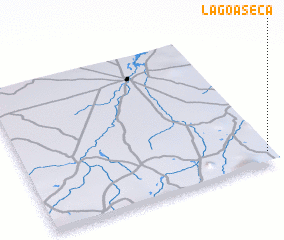 3d view of Lagoa Sêca