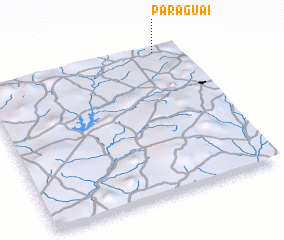 3d view of Paraguai