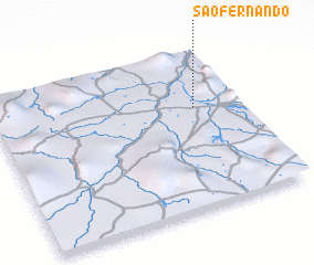 3d view of São Fernando