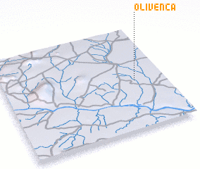 3d view of Olivença