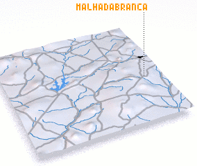 3d view of Malhada Branca