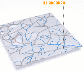 3d view of Ilha do Ouro