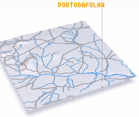 3d view of Pôrto da Fôlha