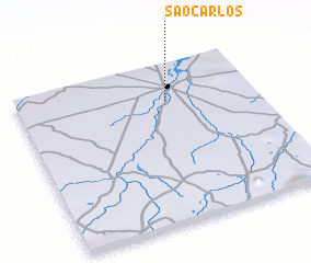 3d view of São Carlos