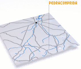 3d view of Pedra Comprida