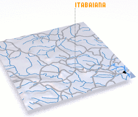 3d view of Itabaiana