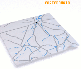 3d view of Forte do Mato