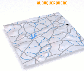 3d view of Albuquerque Né