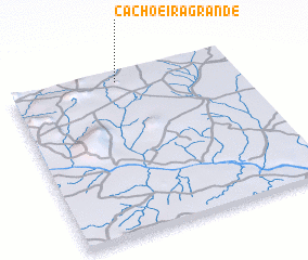 3d view of Cachoeira Grande