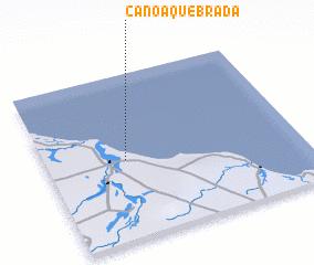 3d view of Canoa Quebrada