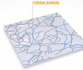 3d view of Curral do Meio