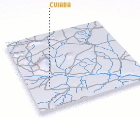 3d view of Cuiabá