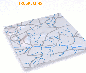 3d view of Três Velhas