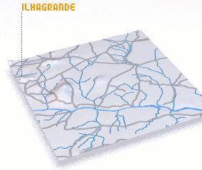 3d view of Ilha Grande