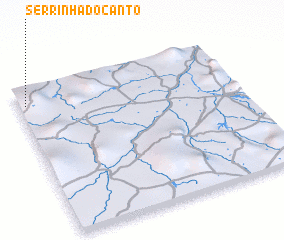 3d view of Serrinha do Canto