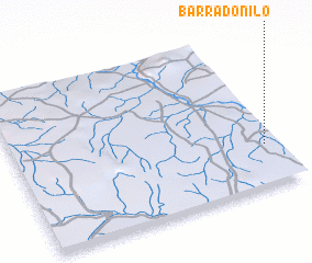 3d view of Barra do Nilo