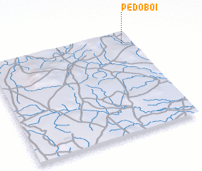 3d view of Pé do Boi