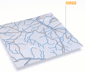 3d view of Xingó