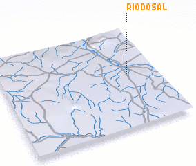 3d view of Rio do Sal