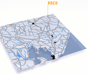 3d view of Poço