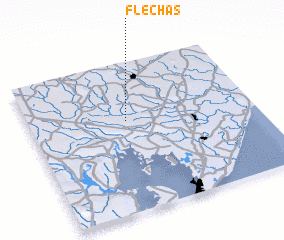 3d view of Flechas