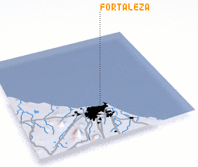 3d view of Fortaleza