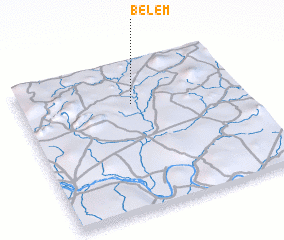 3d view of Belém