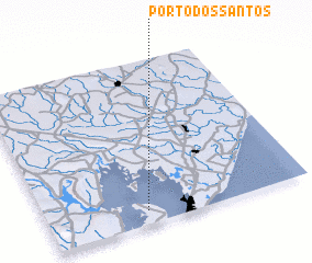 3d view of Pôrto dos Santos