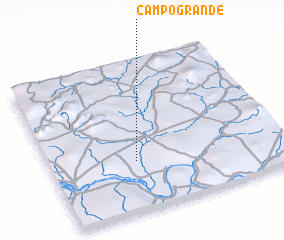 3d view of Campo Grande